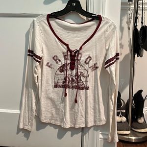 Forever 21 Freedom Long Sleeve Shirt